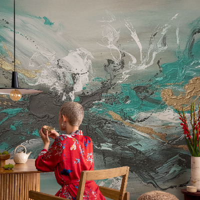 Peel and stick fototapet Konstnärlig virvel