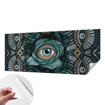 Fototapet barnrum Blomöga