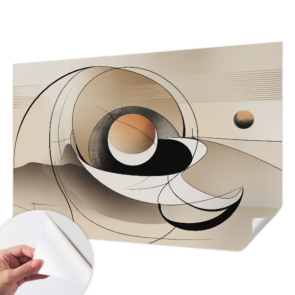 3D fototapet Harmonisk abstraktion