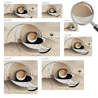 3D fototapet Harmonisk abstraktion