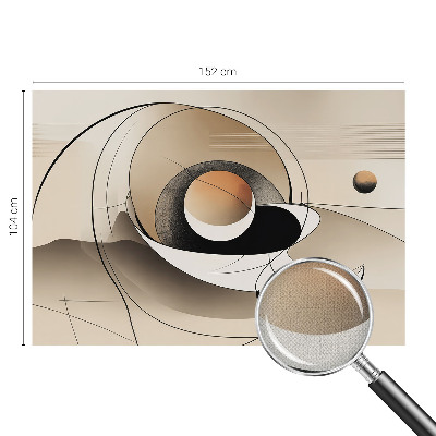 3D fototapet Harmonisk abstraktion