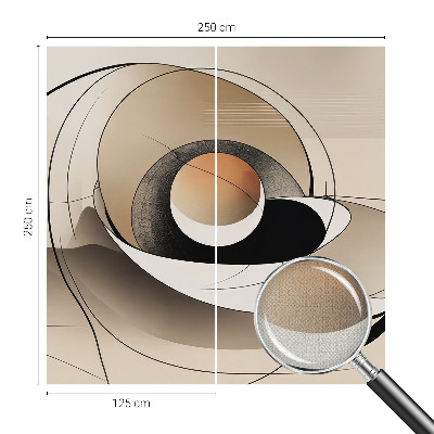 3D fototapet Harmonisk abstraktion