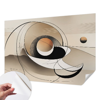 3D fototapet Harmonisk abstraktion