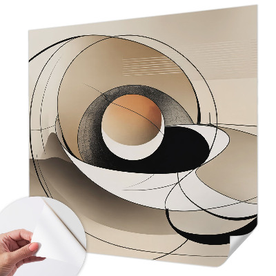 3D fototapet Harmonisk abstraktion