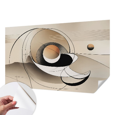 3D fototapet Harmonisk abstraktion