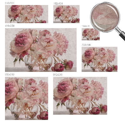 Fototapet för barn Pionberlock