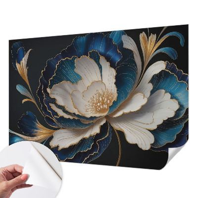 Fototapet barnrum Blommönster