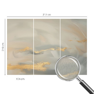 Fototapet för barn Milda ränder