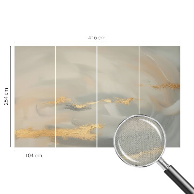 Fototapet för barn Milda ränder