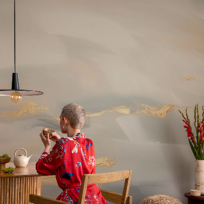 Fototapet för barn Milda ränder