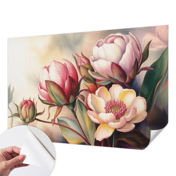 Fototapet för barn En bukett blommor