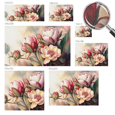 Fototapet för barn En bukett blommor