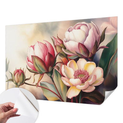 Fototapet för barn En bukett blommor