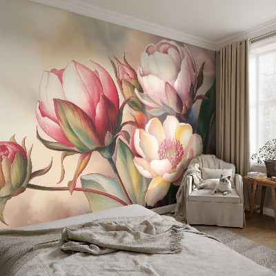 Fototapet för barn En bukett blommor