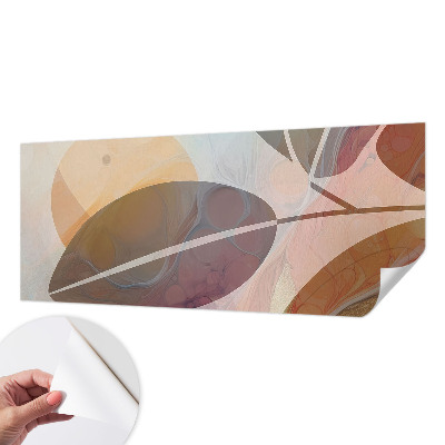 Självhäftande fototapet Harmoniska blad
