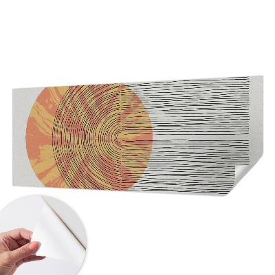 Fototapet för barn Cirkel med linjer