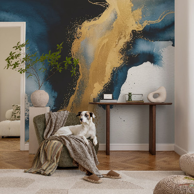 Självhäftande fototapet med färgglad abstrakt design