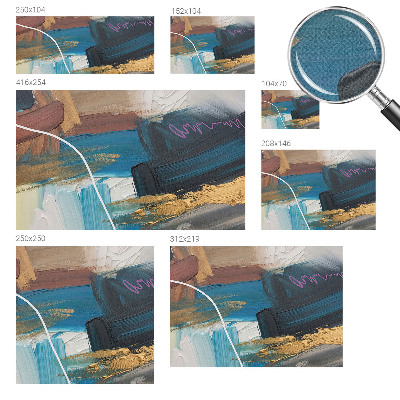 3D fototapet med ett abstrakt mönster