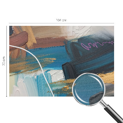 3D fototapet med ett abstrakt mönster