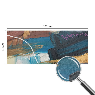 3D fototapet med ett abstrakt mönster