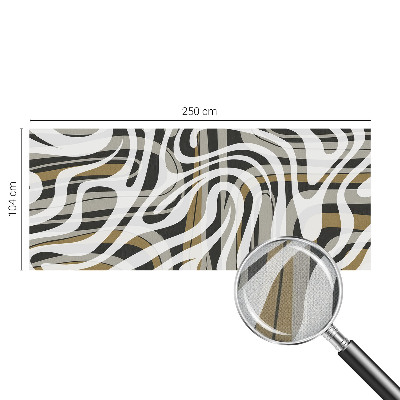 Peel and stick fototapet med motiv av abstrakta linjer