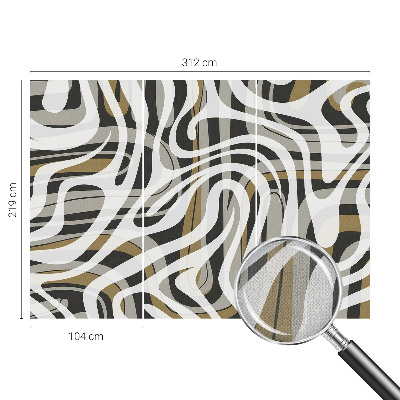 Peel and stick fototapet Abstrakta linjer