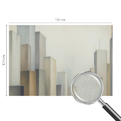 Fototapet barnrum Stadens skyskrapor