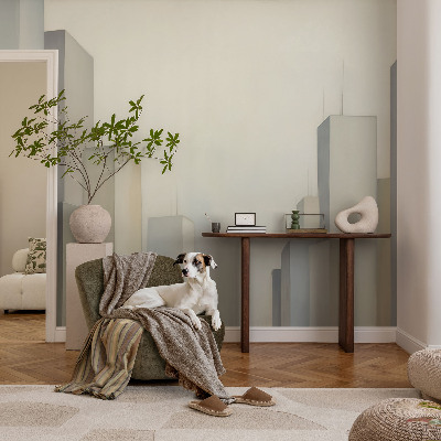 Fototapet barnrum Stadens skyskrapor