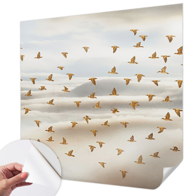 Peel and stick fototapet Fåglar i flykt