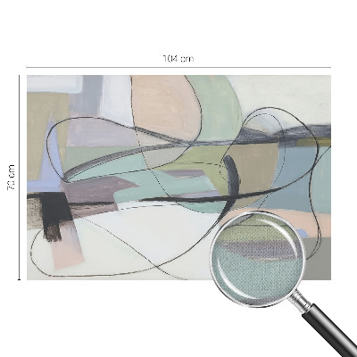 Fototapet för barn Pastelllinjer