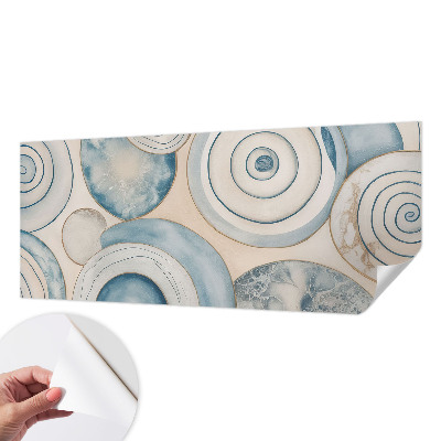 3D fototapet Spiralvirvlar
