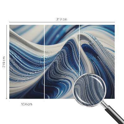 3D fototapet Harmonisk abstraktion