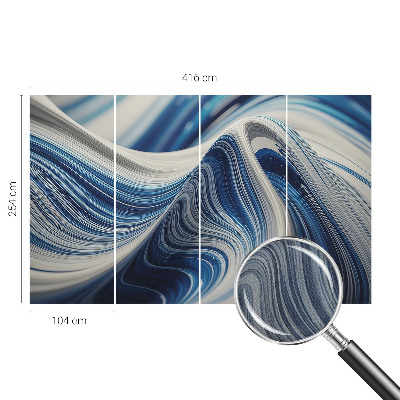 3D fototapet Harmonisk abstraktion