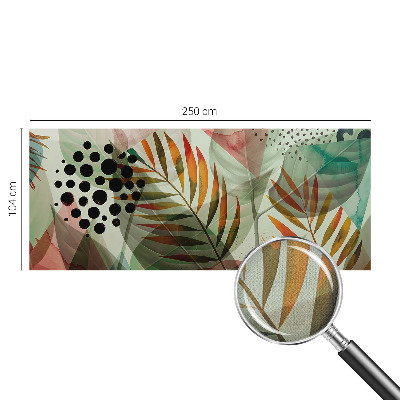 Fototapet barn Abstrakta löv