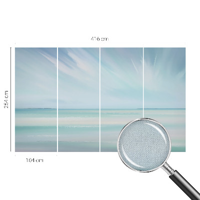 3D fototapet Lugnt hav