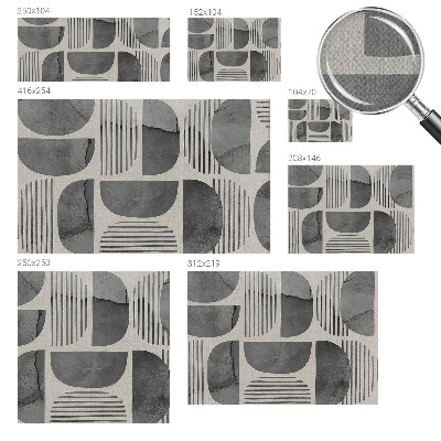 Fototapet barn Geometriska former