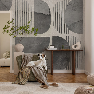 Fototapet barn med geometriska former