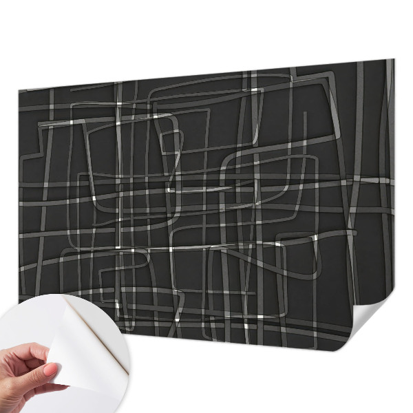 Fototapet barnrum Abstrakta linjer