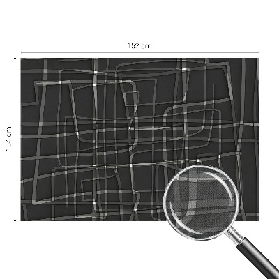 Fototapet barnrum Abstrakta linjer