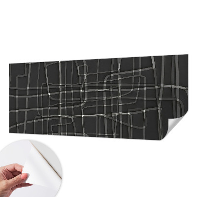 Fototapet barnrum Abstrakta linjer