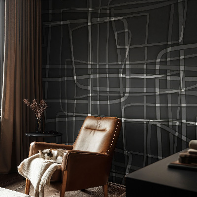 Fototapet barnrum Abstrakta linjer