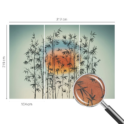 Självhäftande fotovägg Harmoniskt väst