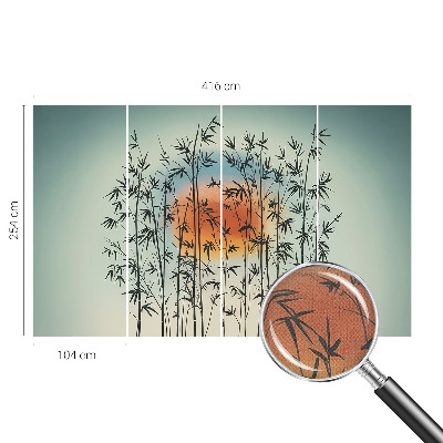 Självhäftande fotovägg Harmoniskt väst