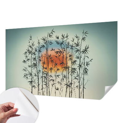 Självhäftande fotovägg Harmoniskt väst