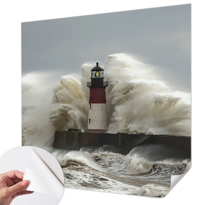 Peel and stick fototapet Havsvågor