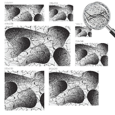 Peel and stick fototapet Abstrakt mönster