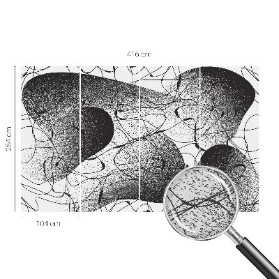 Peel and stick fototapet Abstrakt mönster