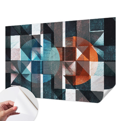 Fototapet barnrum Abstrakta former