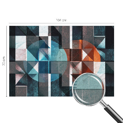 Fototapet barnrum Abstrakta former