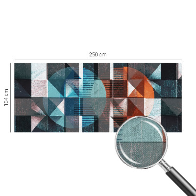 Fototapet barnrum Abstrakta former